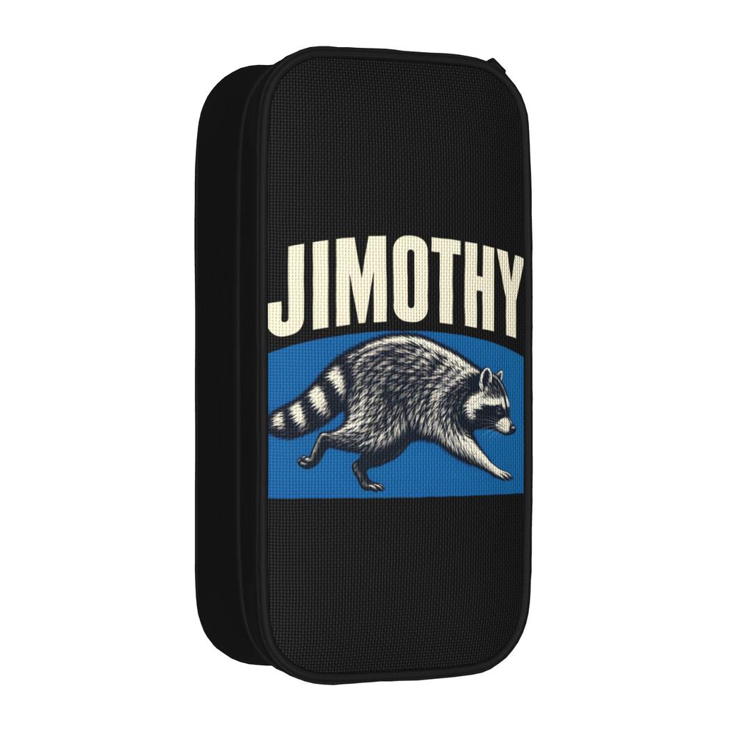 Jimothy Raccoon Pencil Case Creative Cute Panda Pen Pencil Bags Student Large Storage School Supplies Gifts Pencilcases