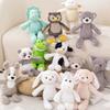 Picioare lungi super moi, jucărie pentru bebeluși, iepuraș roz, gri, ursuleț de pluș, câine, elefant, unicorn, animale de pluș, păpușă, jucării pentru copii