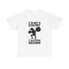 Gym Rat T Shirt Funny Lifting Gear Workout Training Comedy Heavy Cotton