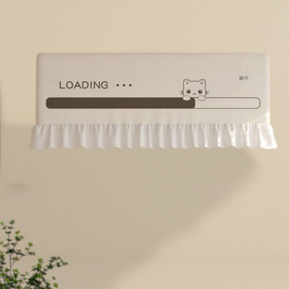 Prodyšný potah klimatizace Kreslený vzor Závěs na klimatizaci Pro vnitřní použití