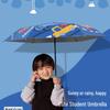 Children's Cartoon Folding Umbrella - Lightweight, Sun Protection, Dual-Use for Rain or Shine, Ideal for Elementary Boys and Girls