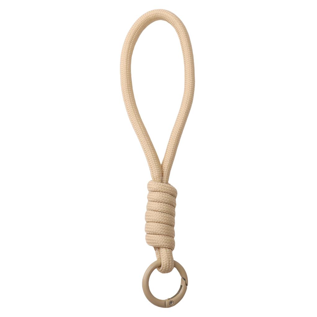 16cm Polyester Versatile Single Strand Umbrella Rope Keychain
