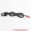 Black 2+6 Lithium Battery Charing Wire Electric Vehicle Connector Cable  for Tower Battery Cabinet