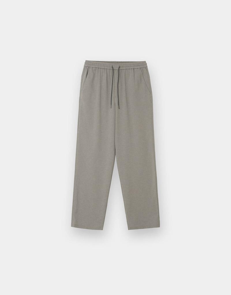GIORDANO Seersucker Easy Wide Pants 115537 [3Color]