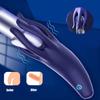 Glans Trainer for Men Powerful Vibrating Penis G Spot Masturbator Soft Fingertip Prolong Endurance Massage Vibrator Handheld Glans Trainer Adult Toy