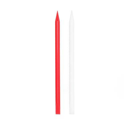 2 Stück Uhrenreinigungsstift Uhrenreparatur Kunststoffwerkzeugstift für Uhrenzifferblattplatte Kleines Loch Schmutz