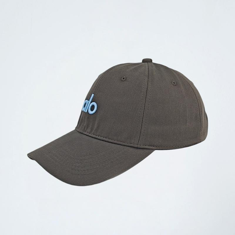 Baseballkappe Bestickt Einfache Buchstaben Lässig Vielseitig Hergestellt aus reiner Baumwolle Schirm Sonne Perfekt für Outdoor-Sportarten Sommer 6-Panel