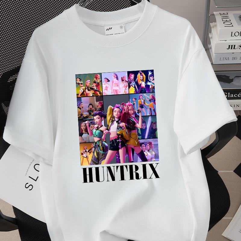 

Monster Hunt Мужская Женская Высококачественная Хлопковая Футболка с Коротким Рукавом для Взрослых Свободного Кроя с Принтом XXXL