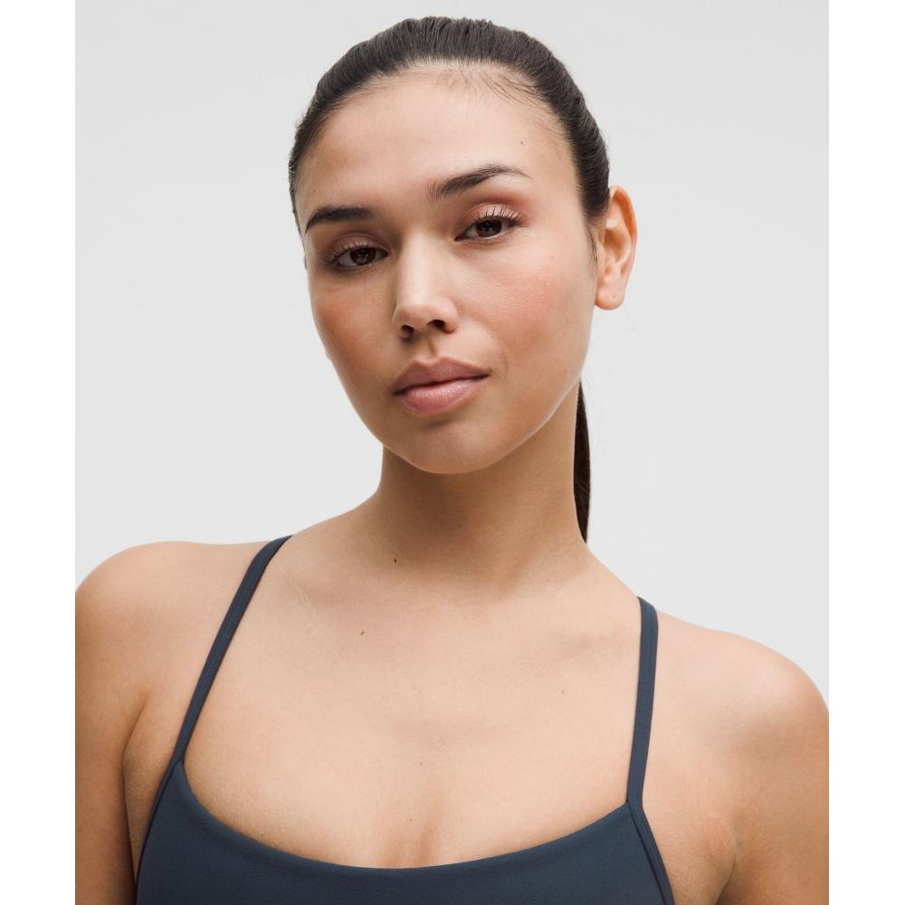 Lululemon Flow Y BrA Nulu  Light Support  A C Cups True nAvY