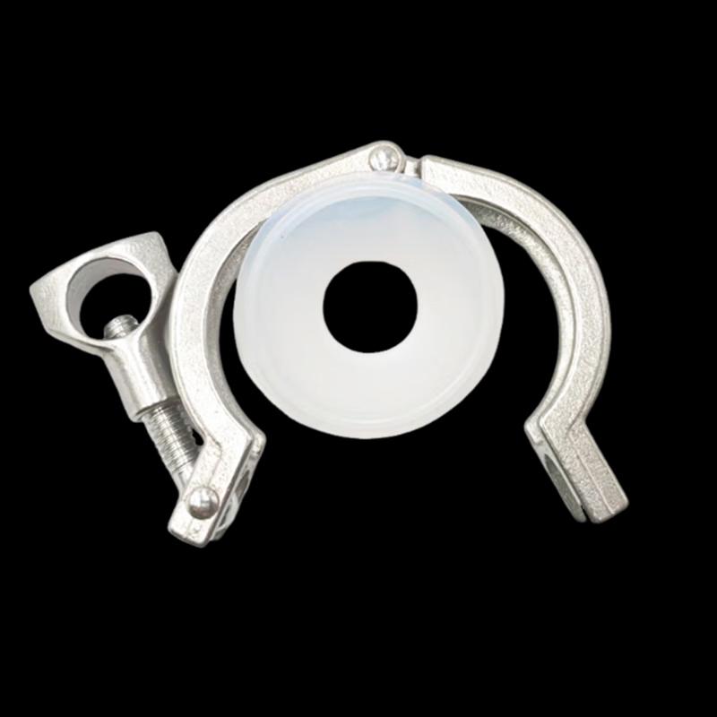 Lixin 304 Stainless Steel Quick Clamp & Silicone Gasket Kit