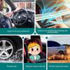 Universal Car Door Rubber Seal Strip Self Adhesive Automotive Door Soundproofing Weather Stripping Double Layer 5-Hole Auto Weatherstrip Fit Truck