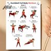 Rutina de Entrenamiento de Core y Abdominales 4 Piezas Plan de Mancuernas para Todo el Cuerpo Guía de Entrenamiento Progresivo de 4 Semanas Rutina de Ejercicios Compuestos Paso a Paso Ilustraciones para la Pérdida de Grasa