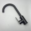 Chrome Stainless Steel Single Handle Kitchen Faucet Sink Faucet  And Cold Mixer Water Tap Deck Mounted Bathroom Faucet