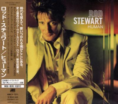 CD ROD STEWART  Human AMCY7211 ATLANTIC 2001 Japan ObiRock Used