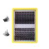 Single Cluster C Curl Multiple Hair False Eyelashes Natural Density 10-16Mdiy Segmented Eyelashes