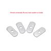 4Pcs M5/M6 Stainless Steel Kayak Canoe Sliding Nut Side Mount Slide Track Rail Silders Fishing Rod Pole Holder Mounting Nuts