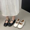 Schöne flache Einzel-Schuhe Damen neue Sommerrock Mary Jane Schuhe Ballettmütze Schuhe kleine Lederschuhe