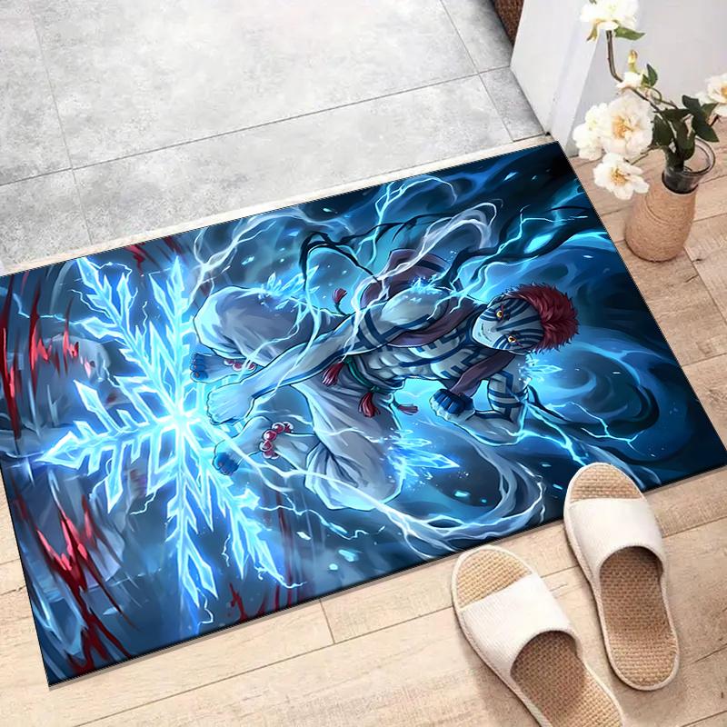 Akaza (3)Printed Area Rug Carpet for Bedroom Living Room Home Decor Rugs Mat Non Slip Mat Rug for Bedside