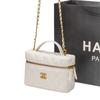 Xiaoxiangfeng Classic Grid Chain Box Bag Hand-held New Lunch Fashionable Shoulder Versatile Crossbody