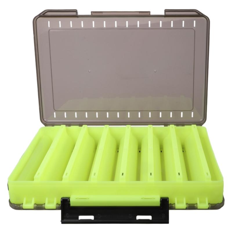Portable Plastic Organizer-Case Fishing Baits Organizer-Fishing Lure Storage Box