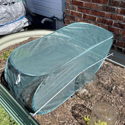 Raised Beds Plant Protection Netting Foldable Mesh Plant Cage Garden Row Covers  Outdoor Gardening