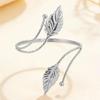 European-American Summer Leaf Adjustable Armband Bracelet Women