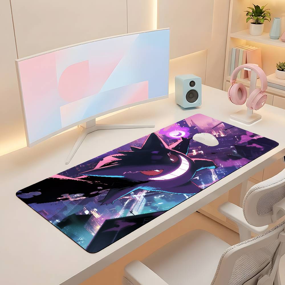 Pokemon Kawaii Anime Gaming Mouse Pad Large Rubber Keyboard Mat Anti Slip Desk Mousepad