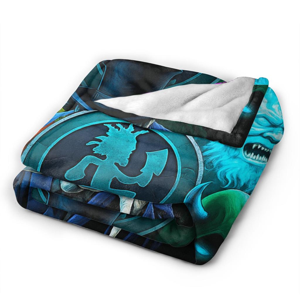 Insane Clown Posse Band Plush Blanket Kids Adult Flannel Throw Blanket For Outdoor Warm Soft Design Quality Bedspread Birthday
