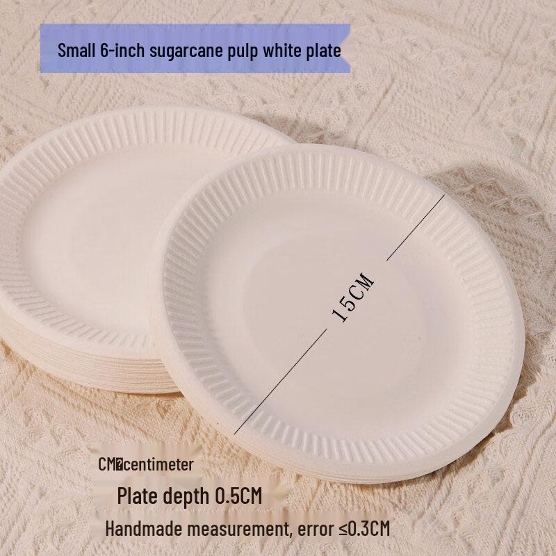Biodegradable Wheat Straw Disposable Plates & Dishes