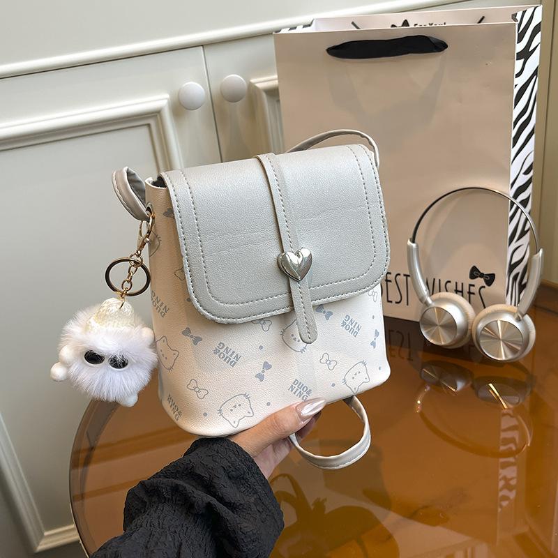 This Year, the Popular Mini Messenger Small Bag 2025 New Lightweight and Cute Printed Shoulder Bag Large-capacity Mobile Phone Bag