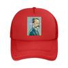 Samurai Portrait Art Graphic Mesh Baseball Cap Casual Hat Outdoor  For Womens Unisex FeUnisex