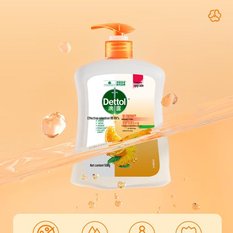 Dettol Healthy Antibacterial Hand Soap, Natural Fresh