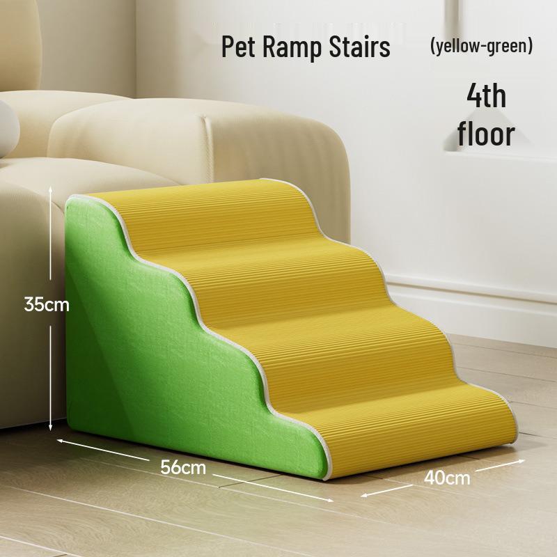 Pet Stairs: Washable, Non-slip, Multi-Step Ladder for Cats and Dogs