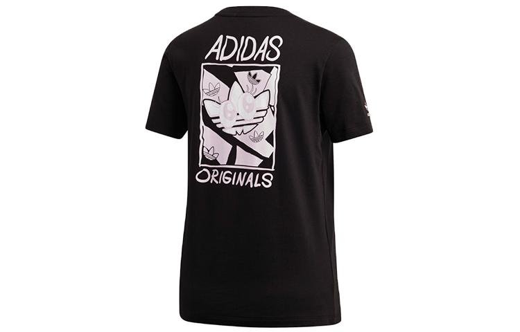 Adidas Originals Set in Sleeve T Shirt Women s Black GK3669 32