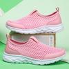 Womens Running Shoes Mesh Breathable Comfortable Outdoor Sports Couple Sneakers Summer Lightweight Walking Shoes Men