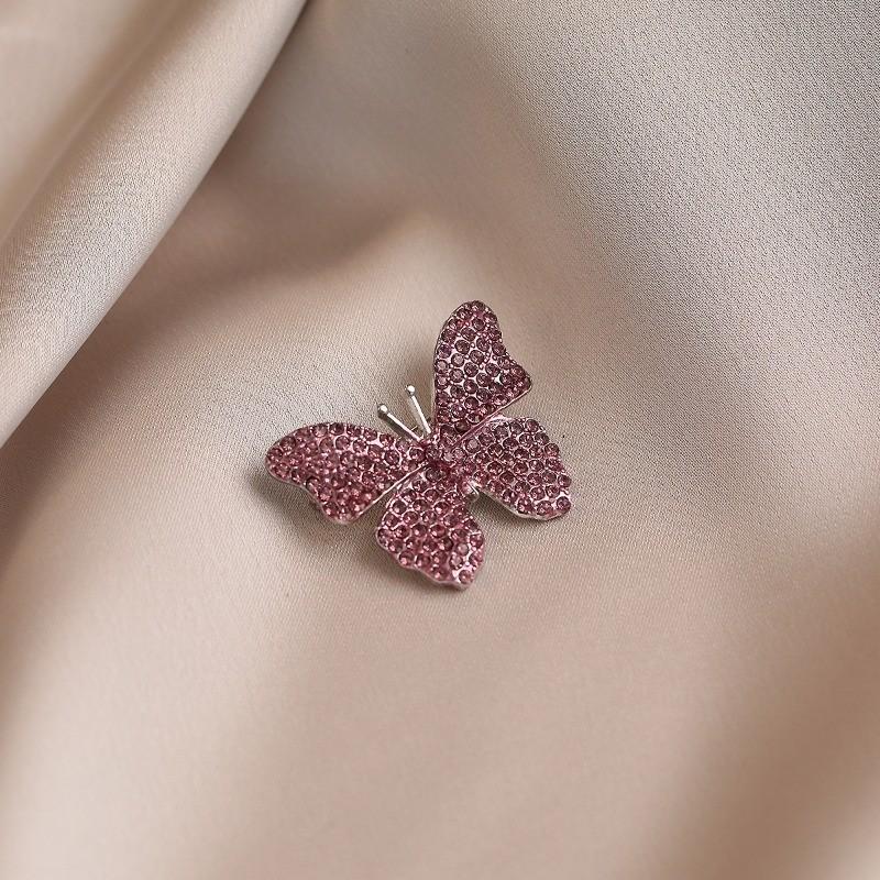

Yutsai Fashion Gradient Butterfly Brooch Alloy Sweet Brooch Women Jewelry Accessories Gifts PD2296 фиолетовый