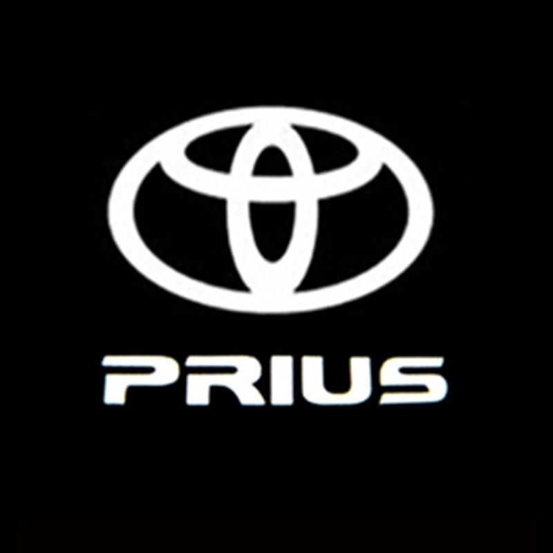 For Toyota ZVW40 2PCS for Toyota Prius 30/40/50 Series 2005-2019, LED door welcome light, projector light, ground light, door warning light, deco