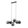 Hanging Lamp Molite Led Matte Black Italux Pnd-1098-6-Bk