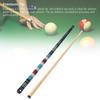 Wood Pool Cue Stick with 13mm Tip 1/2 Slip Billiard Cue Stick 2 Section Pool Table Stick Billiards Supplies