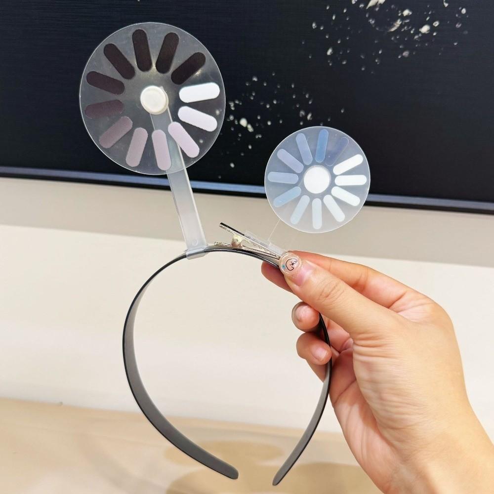 Moving Brain Loading Headband Cute Hair Hoop Personality Creative Downtime Hair Clip  Daily