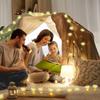 Cute Animal Atmosphere Lamp 2/3M Fairy Light Bee Shaped LED String Lights  Christmas Garlands