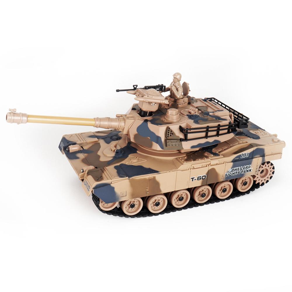 

10-Channel Heavy Duty RC Tracked Tank Children Ball Shooting Toy with Remote Control 228-2