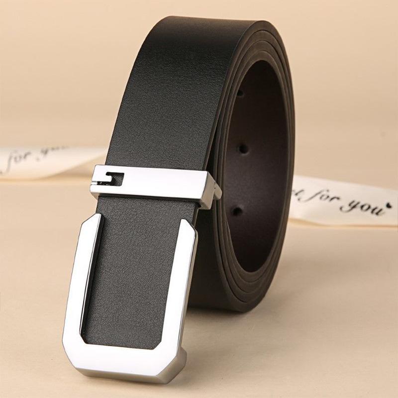Men Belts High Quality Genuine Leather Fashion Designer Belt Bussines Luxury Casual Brand Waistband Belts for Men Strap HQ239