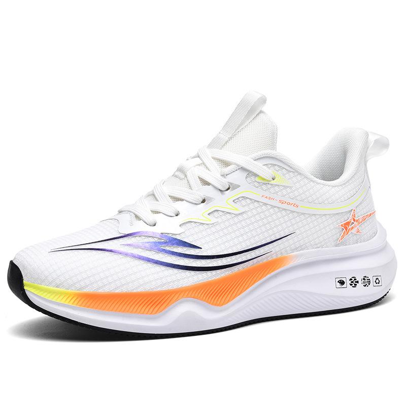 49 50 Large Size Sports and Leisure Shoes Men's Shoes Carbon Board Running Shoes Summer Breathable Mesh Lightweight Non-slip Men
