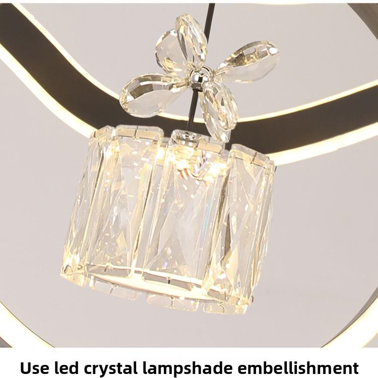 Modern Minimalist Long Dining Table, Bedroom, Living Room, Chandelier