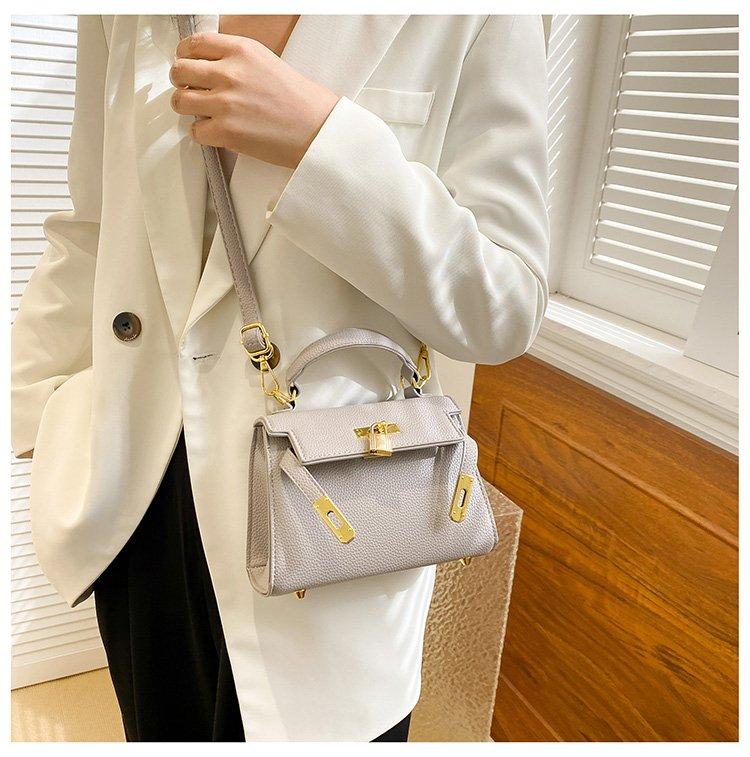 Popular Solid Color Women's Bags Hundred Crossbody Bags Premium Sense Handbags Female