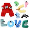 New Alphabet Lore Plush Toys Anime Doll Kawaii 26 English Letters Stuffed Toys Enlightenment Montessori Plush Toy Doll Gifts