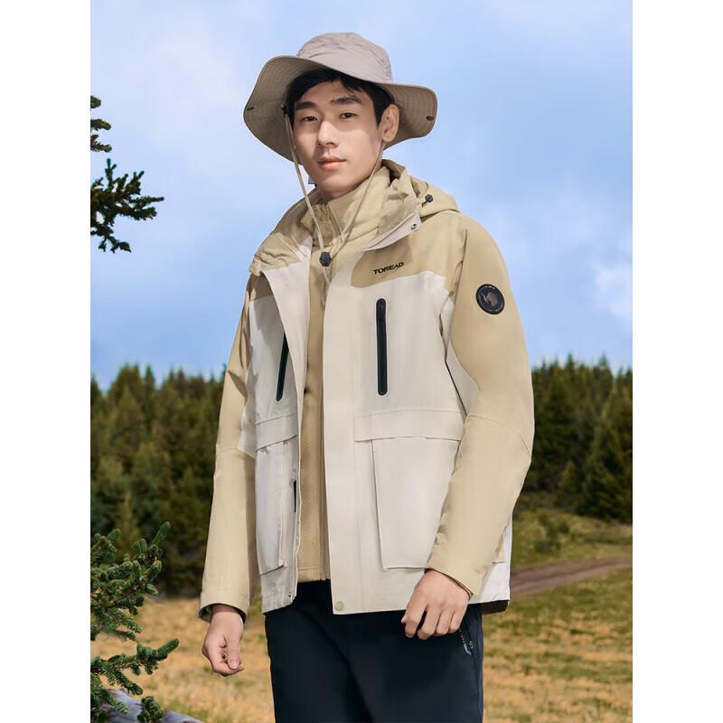 Toread Men s 3-in-1 Winter Fleece Windbreaker S