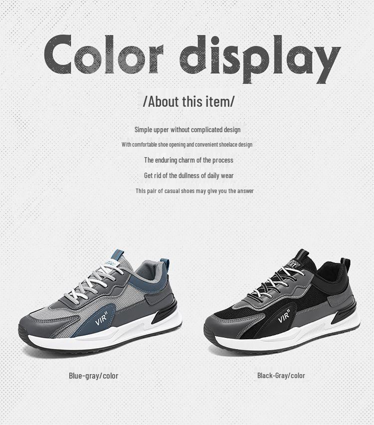 Men's Trendy 2026 Casual Low-Top Running Shoes - Comfortable & Versatile