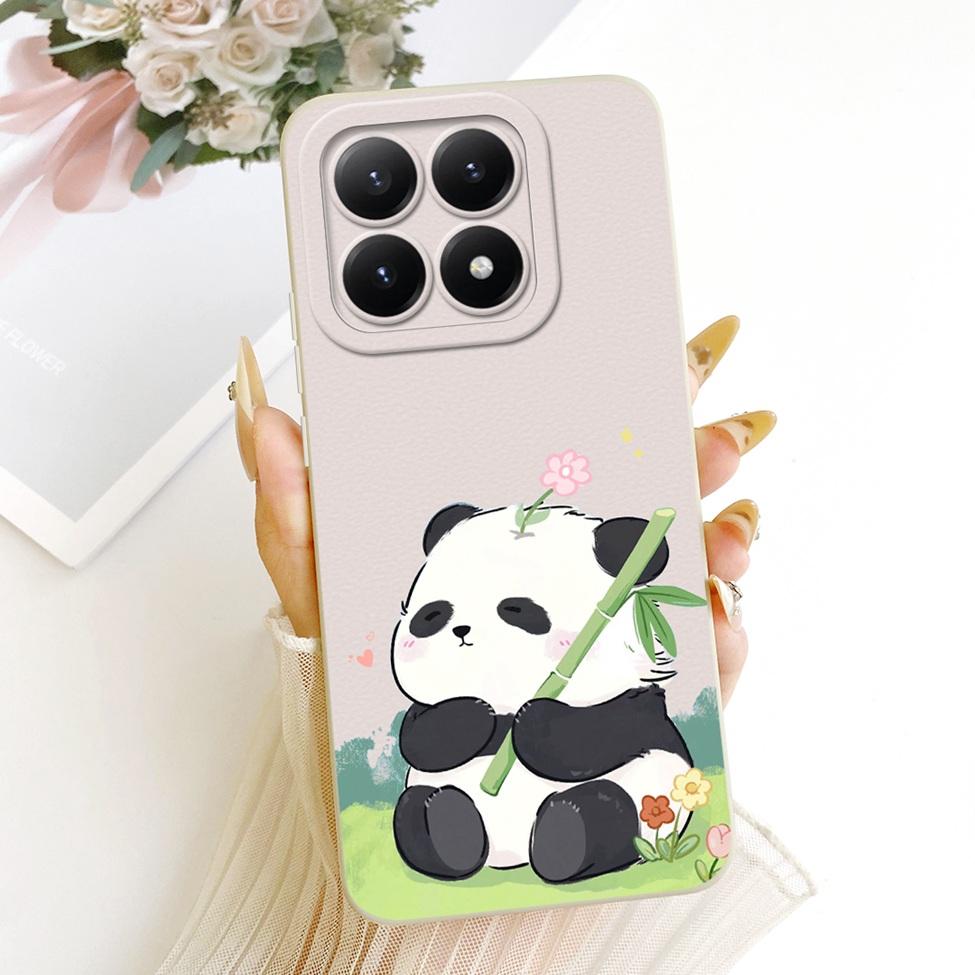 Casing For Xiaomi 15T 5G Cover Silicone Luxury Fashion Flowers Kawaii Cute Painted Shockproof Phone Case 25069PTEBG